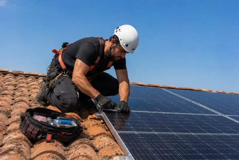 Maintenance et monitoring de panneaux solaires à Épargnes