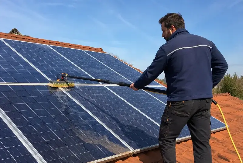 Nettoyage et entretien de panneaux solaires à Épargnes